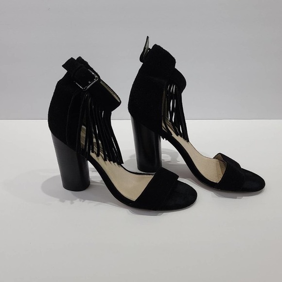 House of Harlow 1960 Mason fringed Heel sandal - Picture 3 of 16
